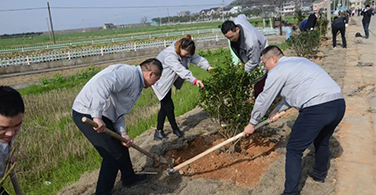 參加植樹造林，保護美麗家園！